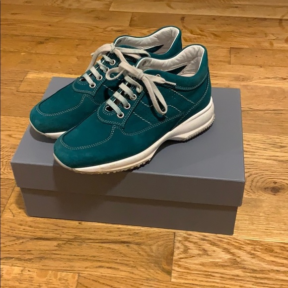 Tod’s Hogan Sneakers in Emerald Green - Picture 1 of 6